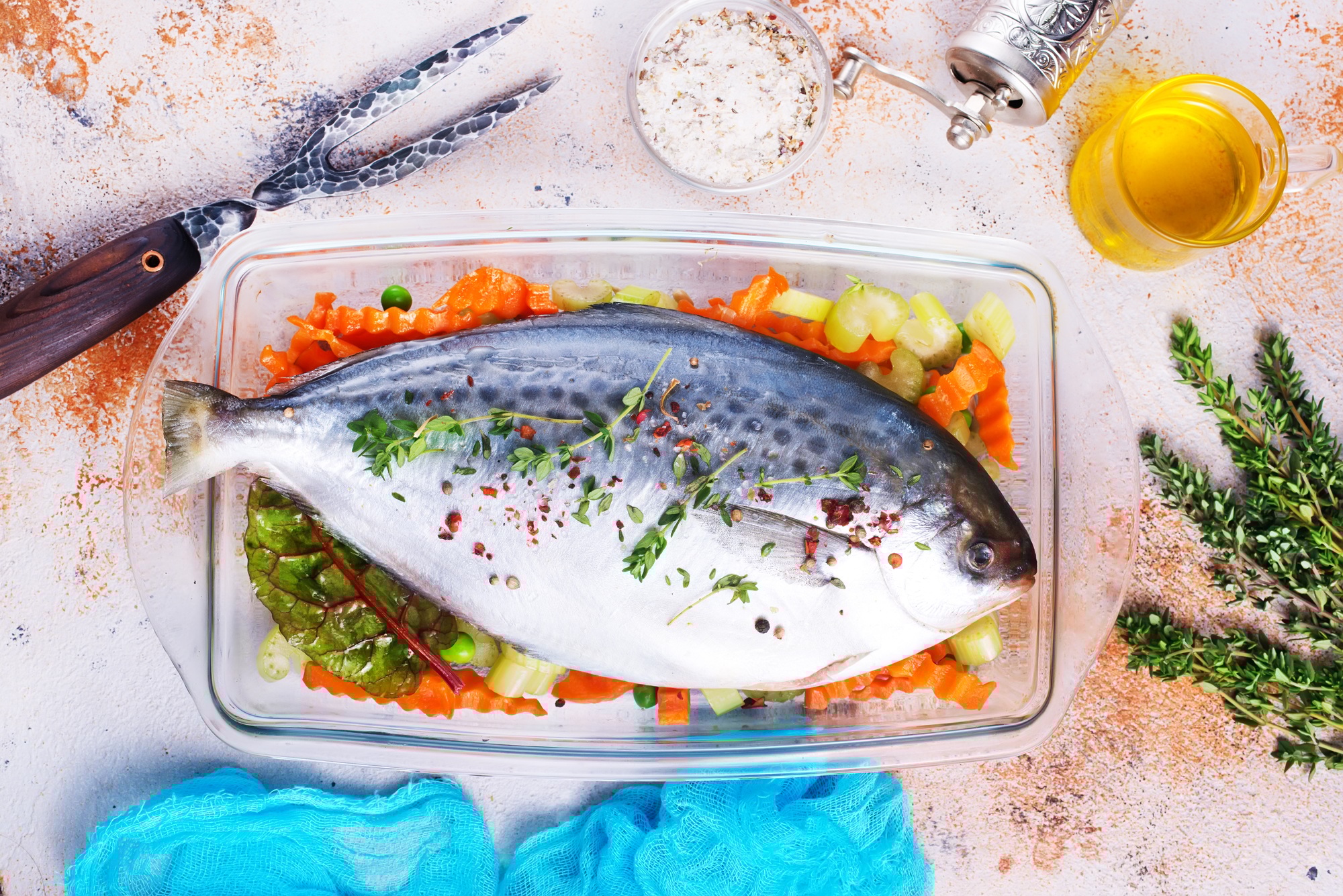 manger du poisson congelé