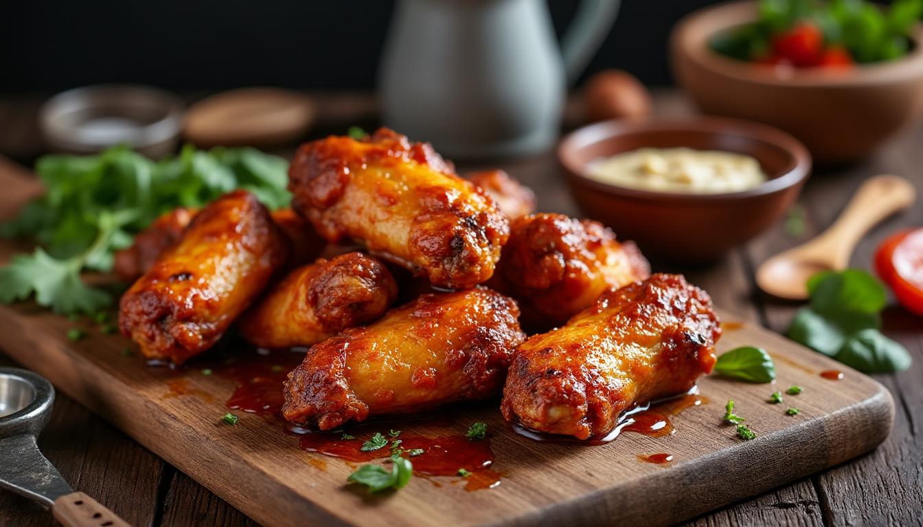 découvrez comment préparer de délicieuses ailes de poulet avec une friteuse à air, la tendance culinaire qui allie santé et saveurs. profitez d'un plat savoureux et croustillant sans huile, parfait pour vos repas en famille ou entre amis.
