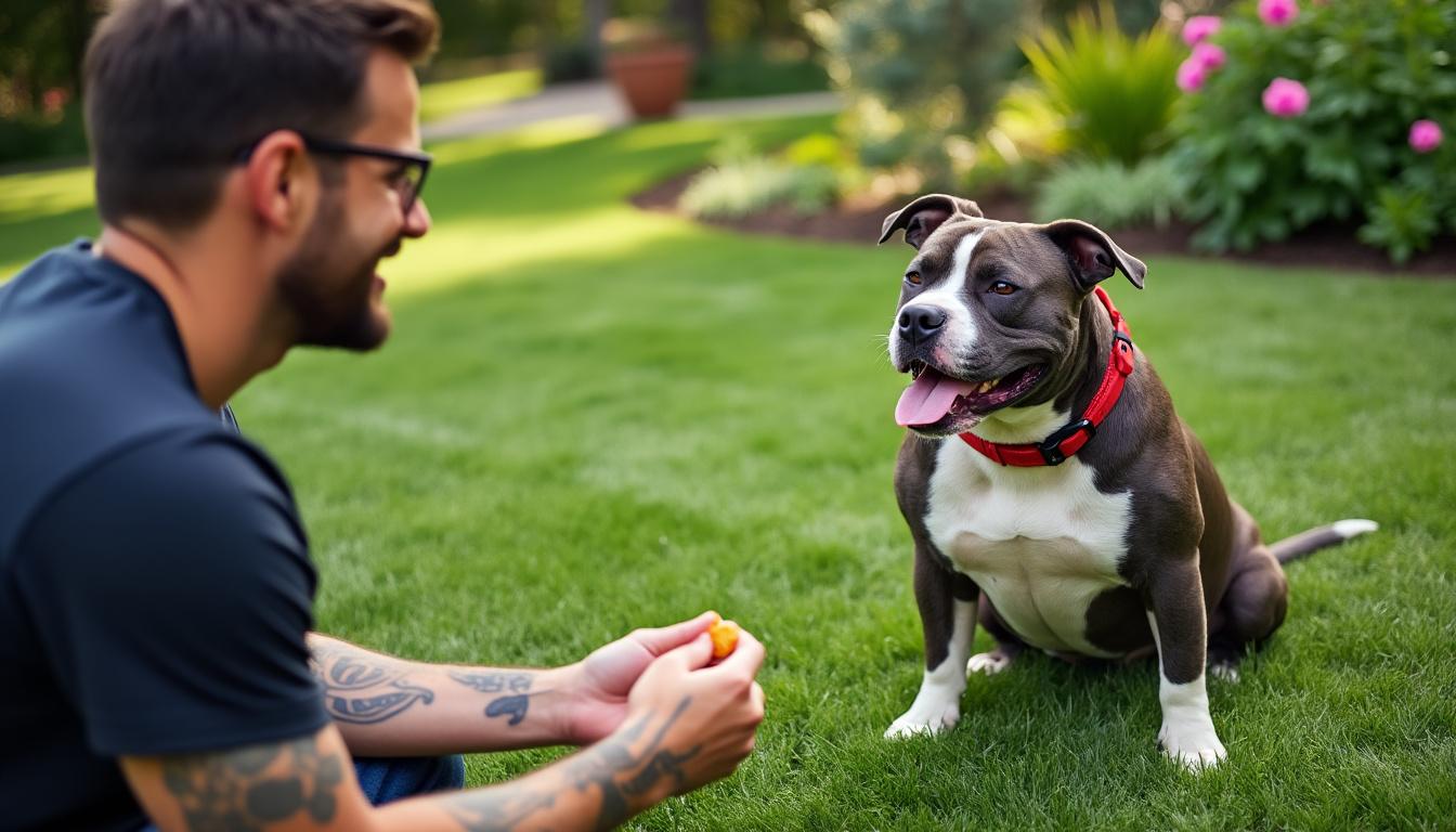 découvrez comment intégrer le renforcement positif dans le comportement de votre american bully au quotidien. apprenez des techniques efficaces pour encourager de bonnes habitudes, renforcer votre lien et améliorer le bien-être de votre chien.