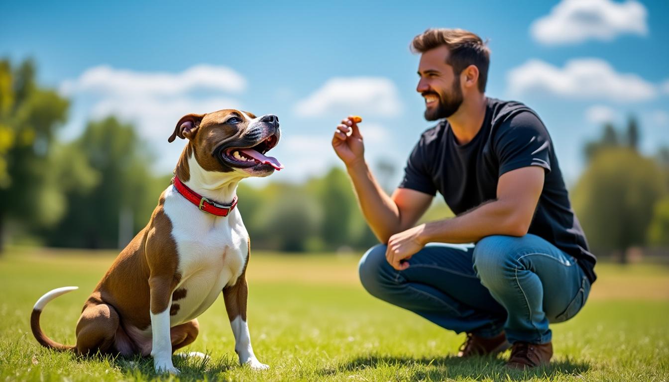 découvrez comment intégrer le renforcement positif dans l'éducation de votre american bully au quotidien. apprenez des techniques efficaces pour renforcer son comportement et établir une relation harmonieuse et respectueuse avec votre compagnon à quatre pattes.