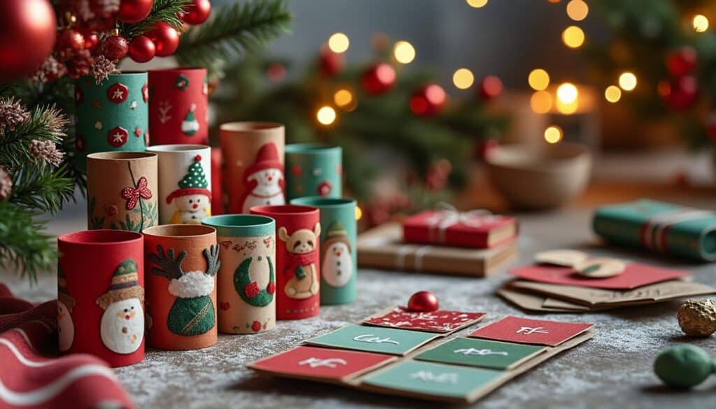 Comment Faire Calendrier De L'avent Maison En Papier Toillette