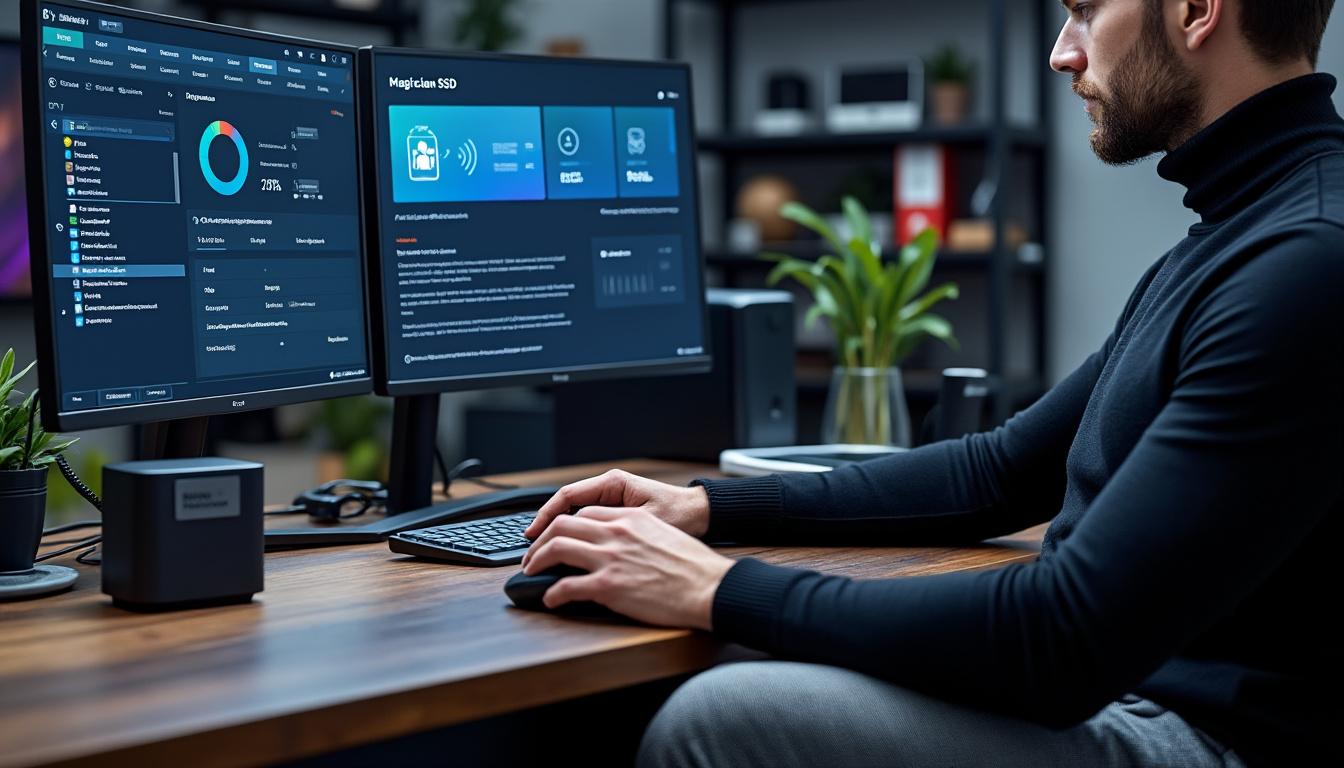 découvrez comment optimiser votre stockage avec samsung magician ssd. suivez nos conseils pratiques pour améliorer les performances de votre disque ssd, maximiser l'espace disponible et prolonger la durée de vie de votre matériel.