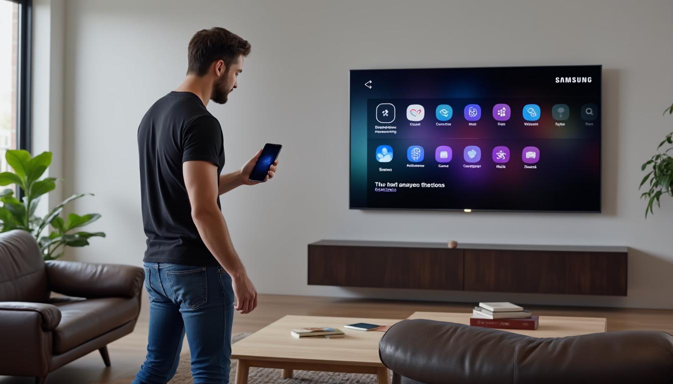 découvrez comment connecter facilement votre iphone à une tv samsung sans fil. suivez notre guide complet pour diffuser vos contenus, photos et vidéos sur grand écran en quelques étapes simples.