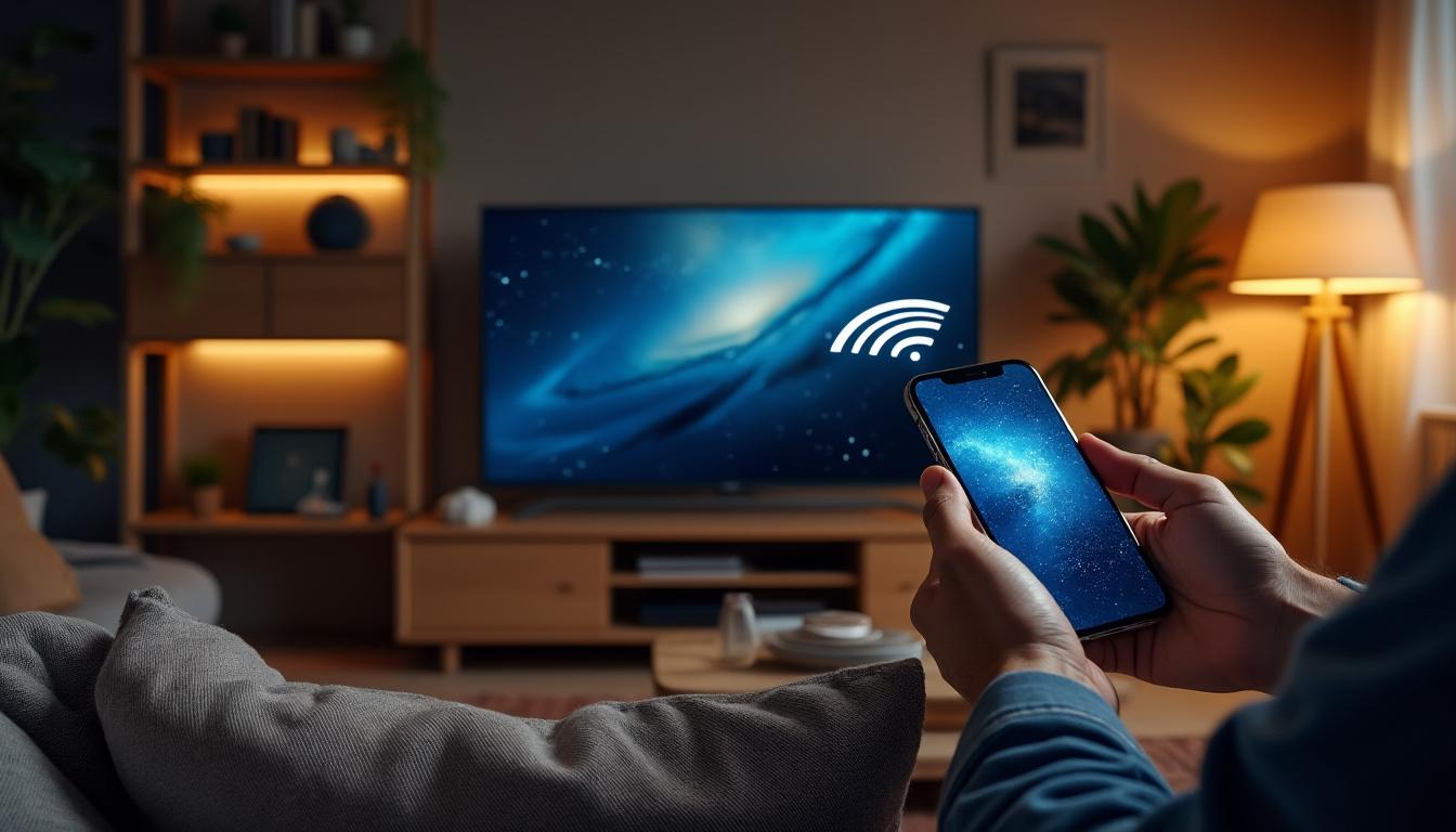 découvrez comment connecter facilement votre iphone à une tv samsung sans fil grâce à notre guide complet. suivez nos étapes simples pour profiter de vos contenus mobiles sur grand écran, sans câble ni complication !
