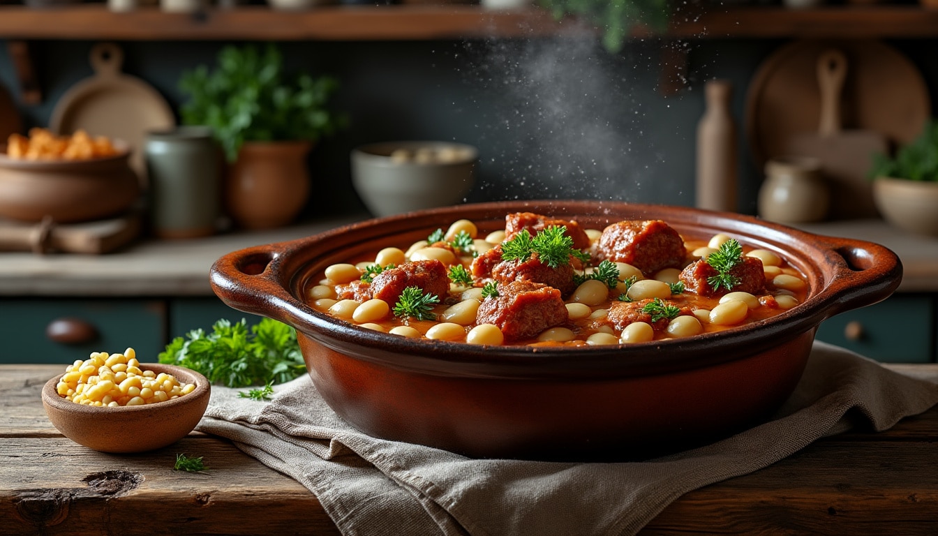 découvrez la véritable recette du cassoulet de castelnaudary, un plat authentique du sud-ouest à savourer. laissez-vous tenter par ce mets traditionnel, incontournable pour tous les amateurs de gastronomie française.