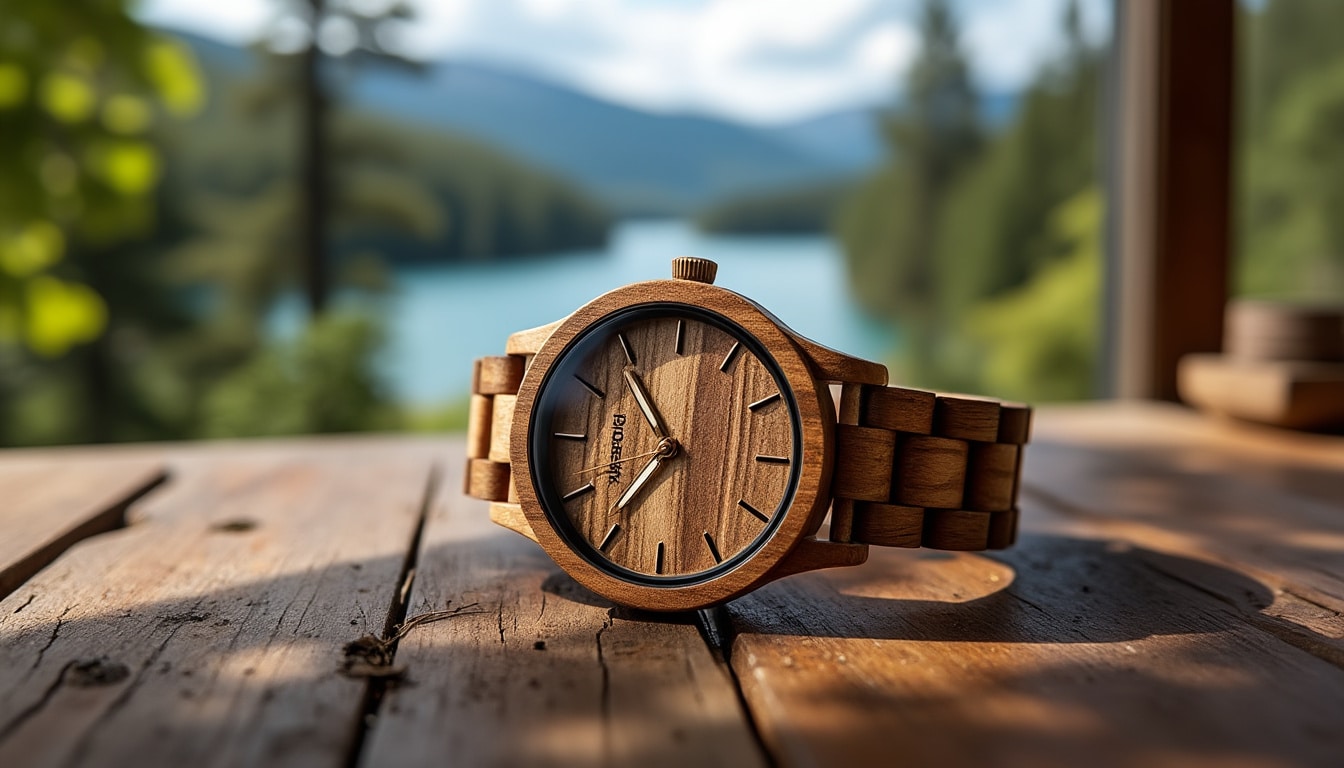 Les raisons de porter une montre en bois faite au Québec avec fierté