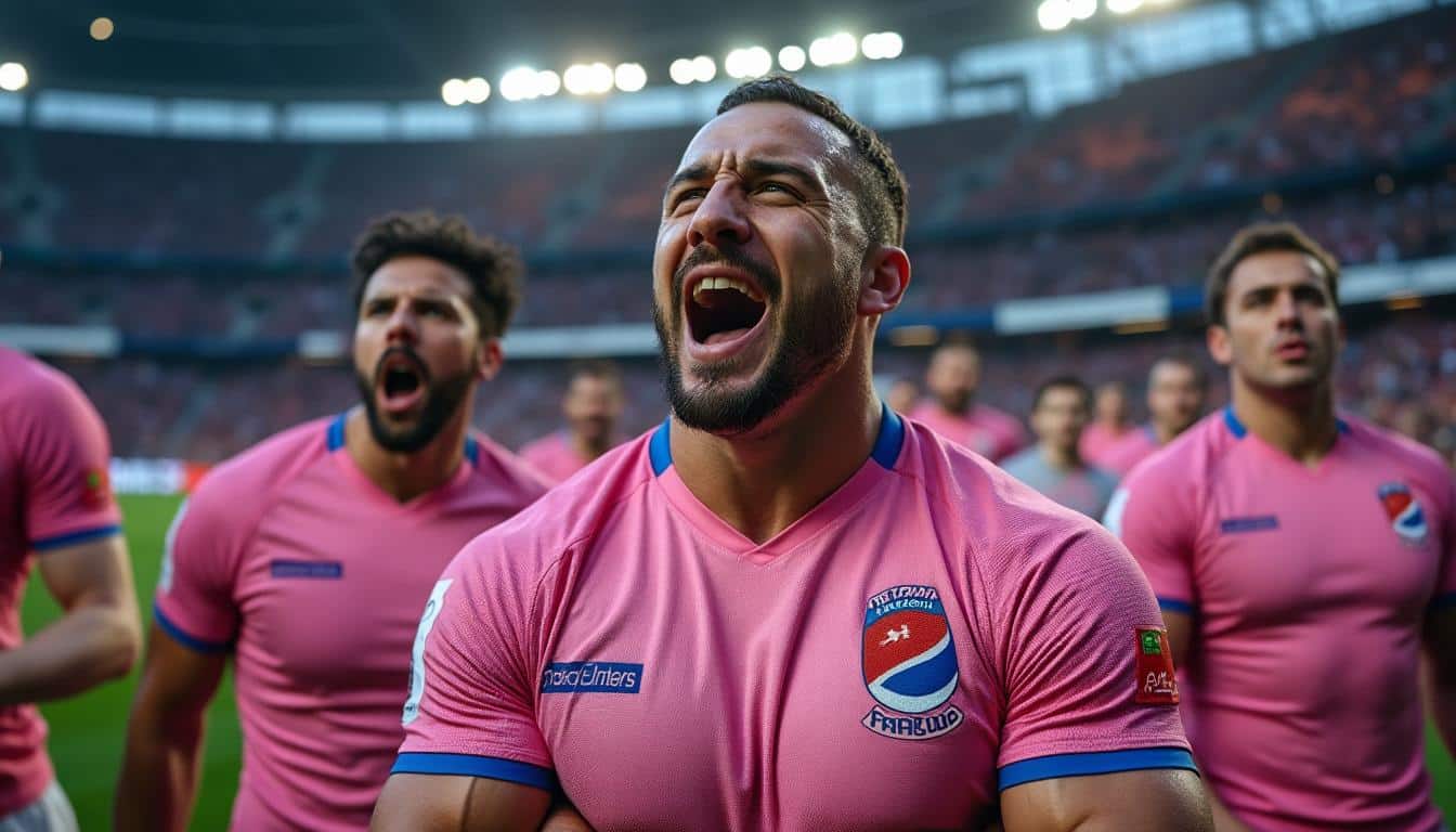 découvrez le premier maillot rose du stade français et son impact inédit sur les supporters, une nouvelle page colorée dans l'histoire du club.