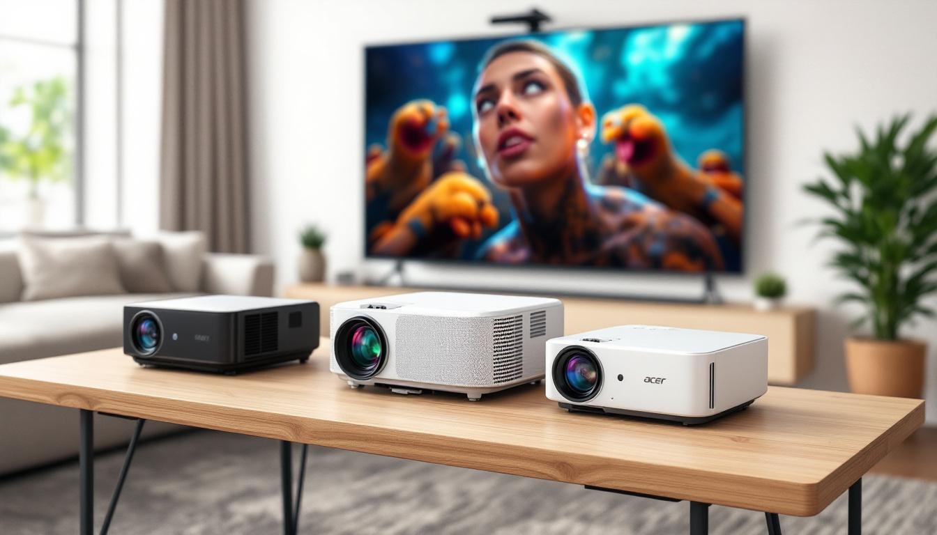 Top 5 des vidéoprojecteurs Acer pas cher qui ne compromettent pas la qualité