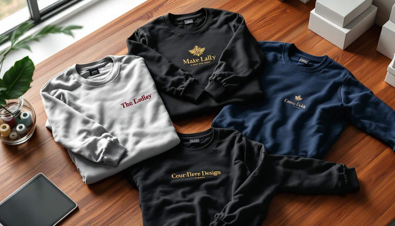 Choisir des sweats avec broderie personnalisée d&rsquo;un logo pour les cadeaux d&rsquo;entreprise