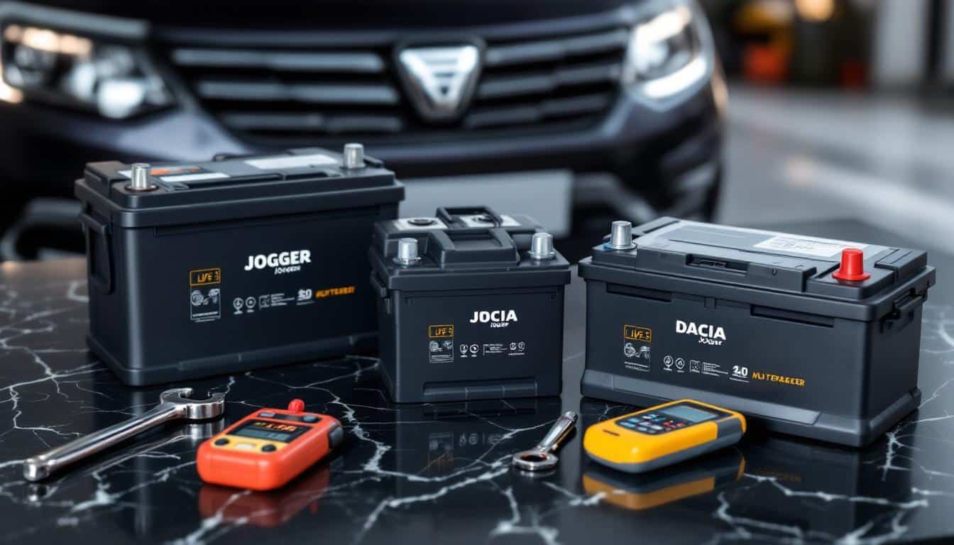 Comparatif des batteries voiture pour Dacia Jogger : Performance et prix