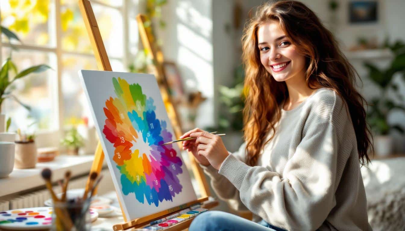 Pourquoi la peinture par numéro est parfaite pour les débutants en art