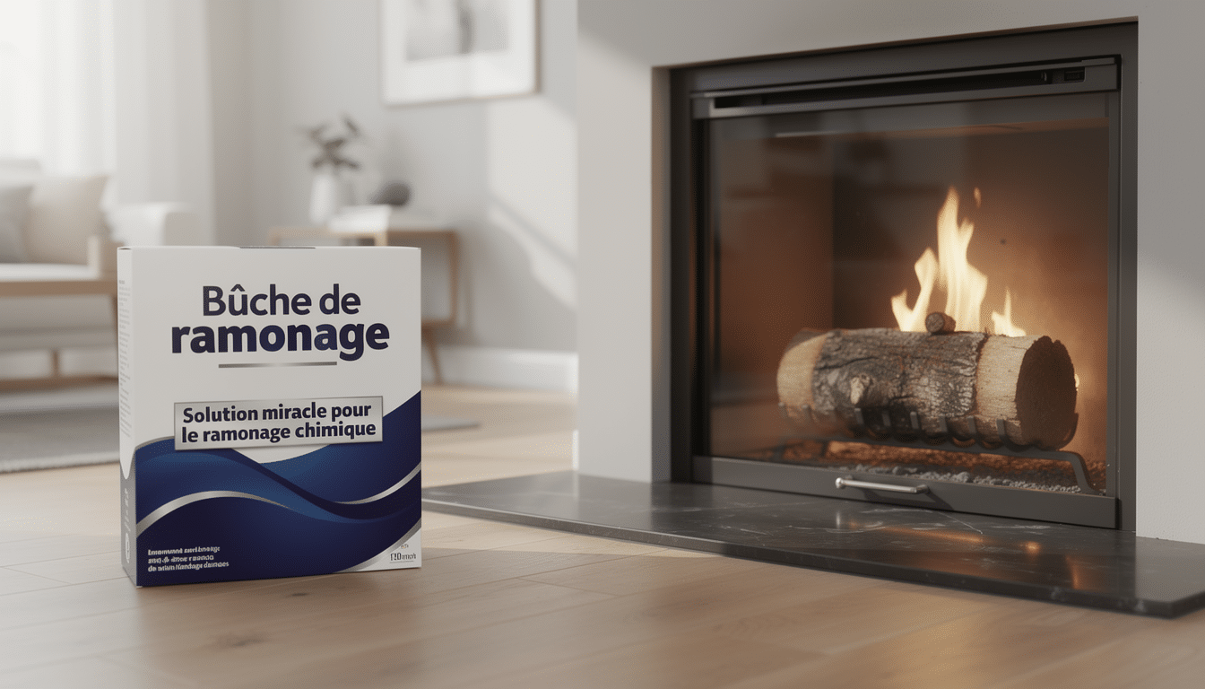 Bûches de ramonage : efficacité réelle ou complément marketing ?