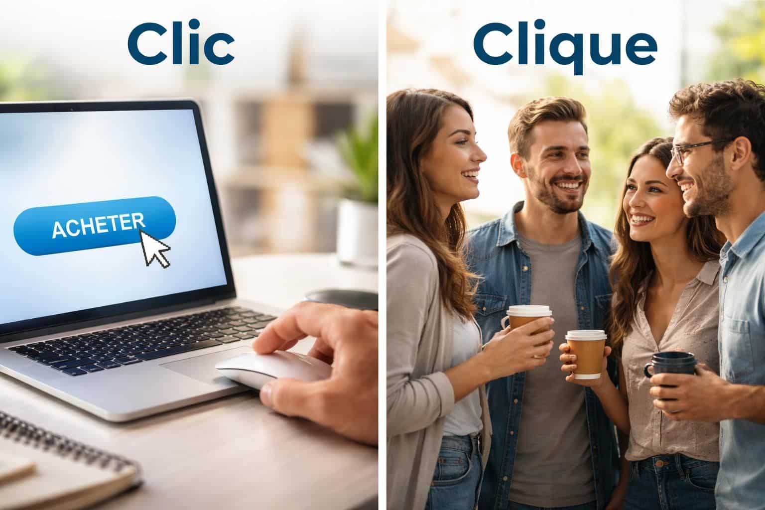 Clic ou clique : comprendre la différence pour mieux s&rsquo;exprimer