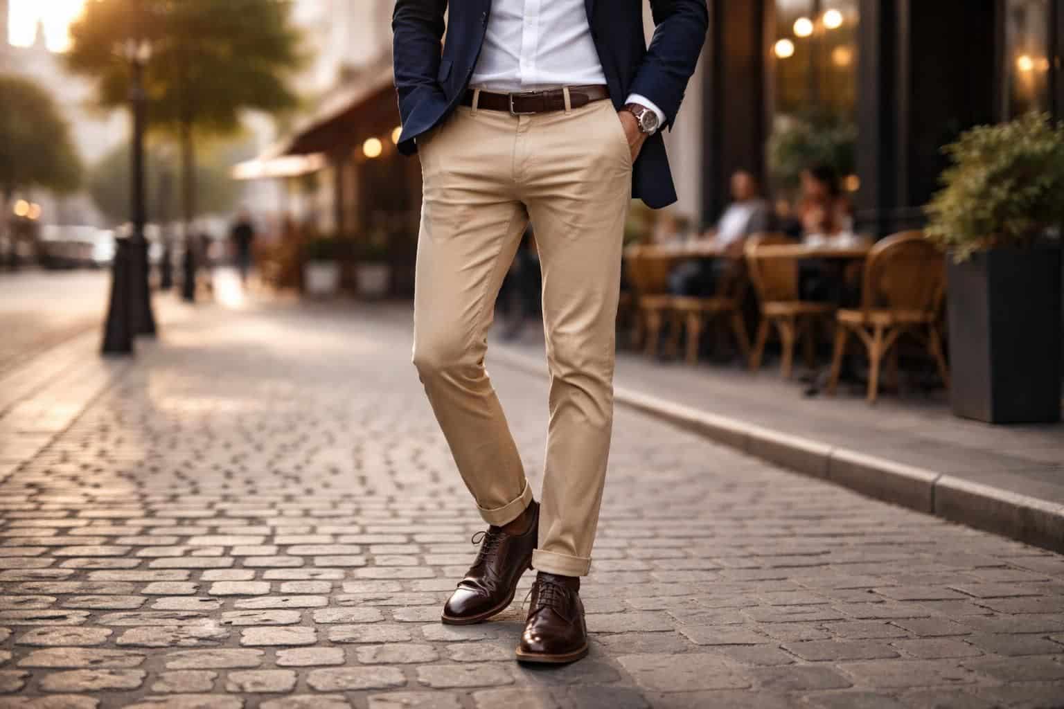 Comment porter la chaussure avec un chino pour un look casual chic