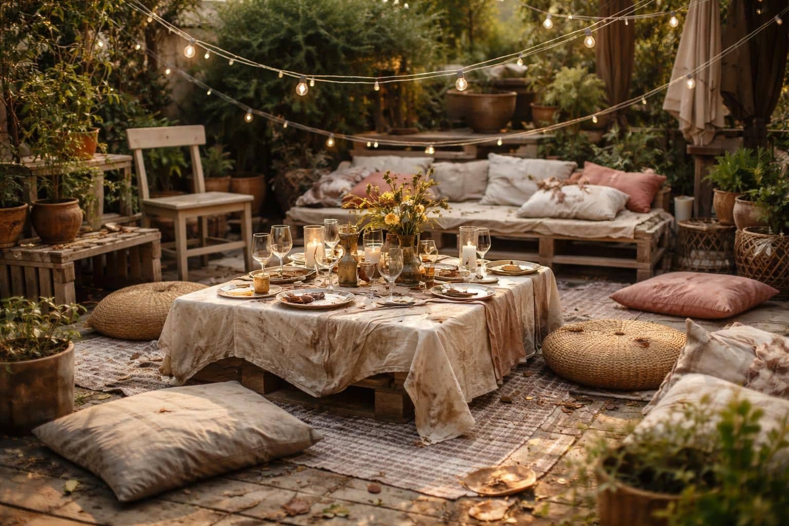 Les erreurs à éviter lors de la mise en place d&rsquo;une décoration bohème en extérieur