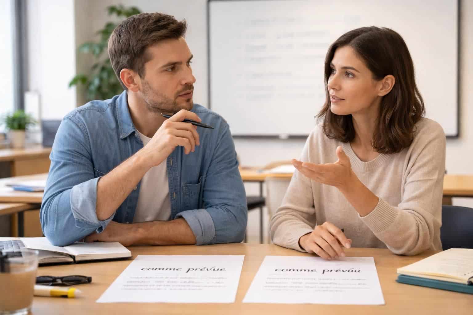 Pourquoi choisir entre comme prévue ou comme prévu peut changer le sens de votre phrase