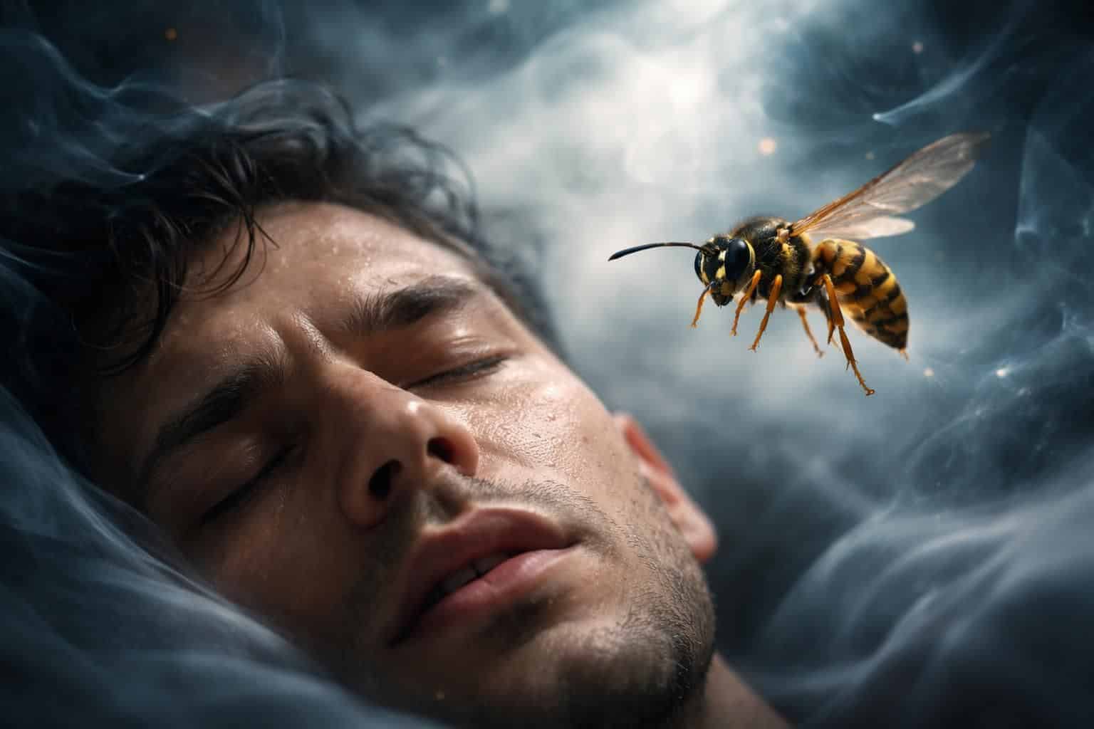 Rêver de se faire piquer par une guêpe : réalité psychologique ou simple coïncidence ?