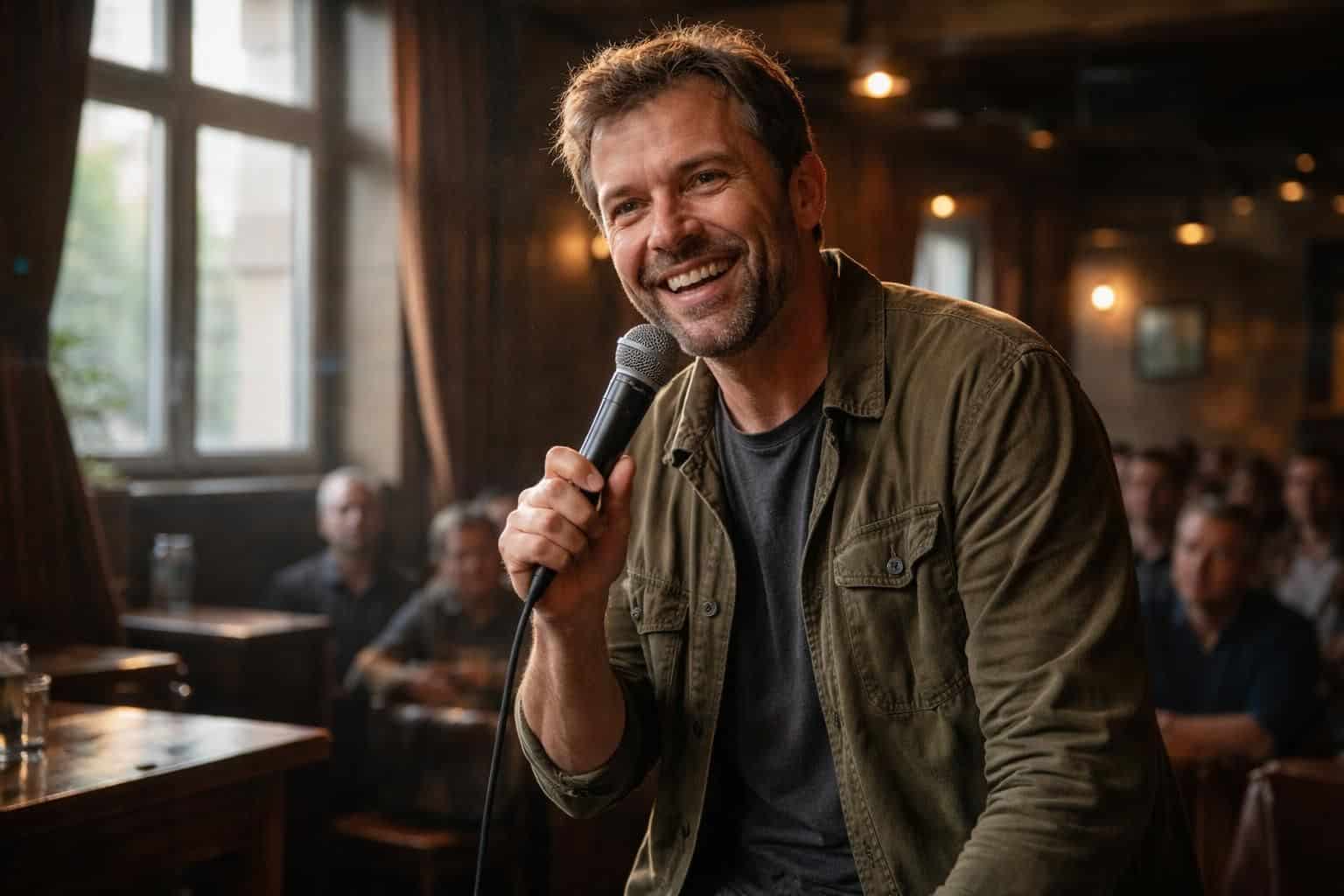 Une bonne reprise en humour : comment s&rsquo;inspirer des grands humoristes ?