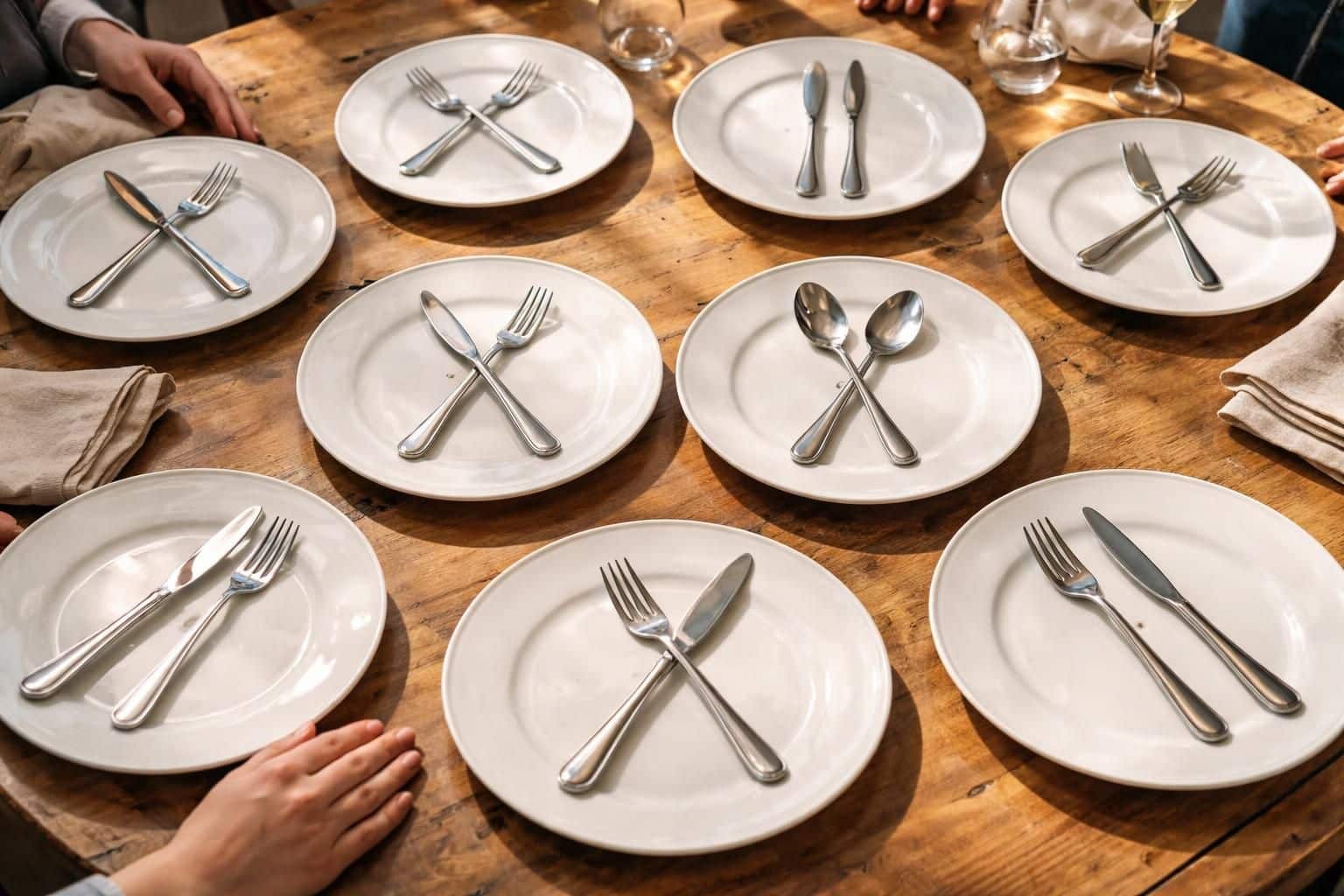 Explorer le couvert croisé dans l&rsquo;assiette : signification dans les différentes cultures