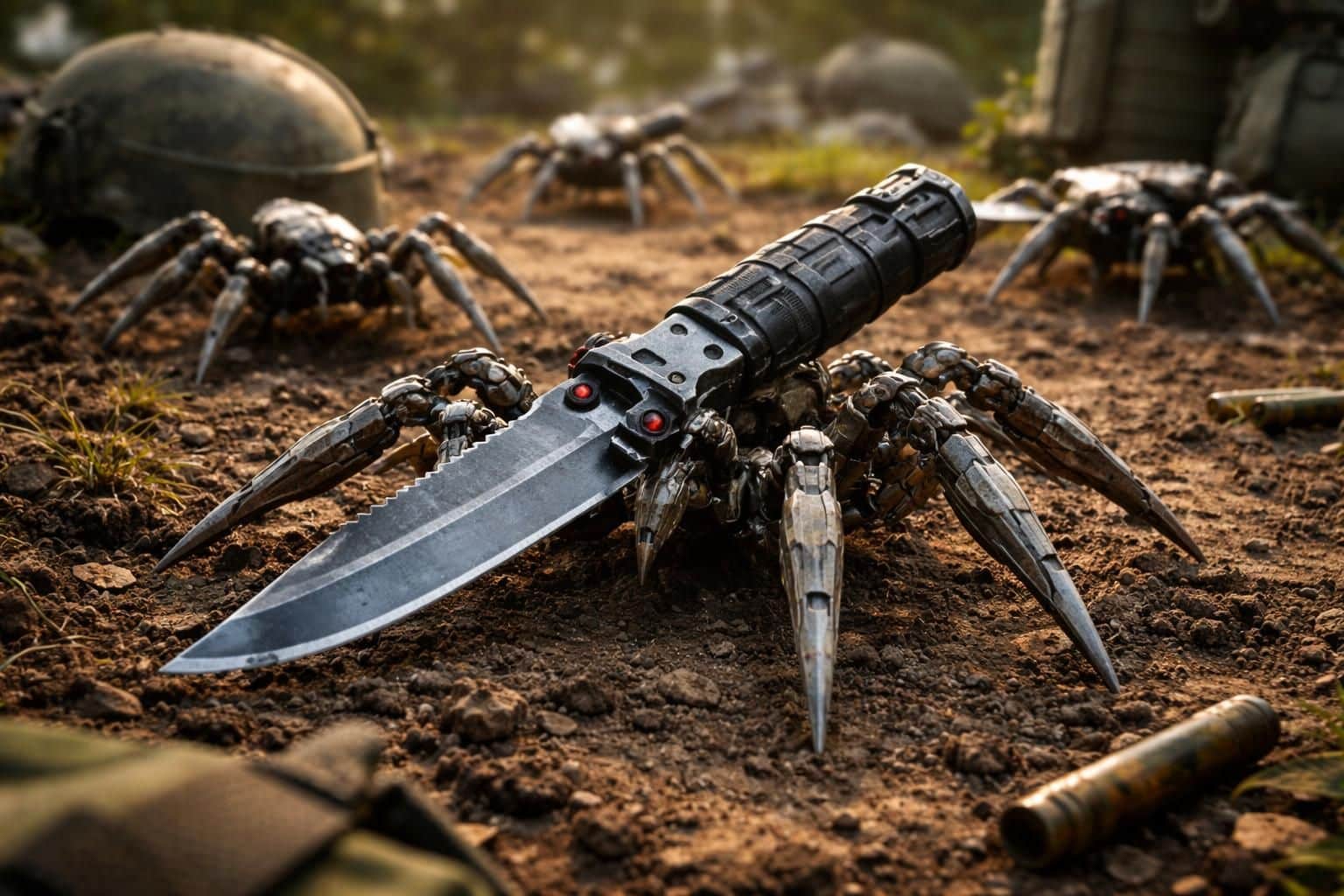 Les araignées couteaux militaires : au-delà des clichés, une véritable culture