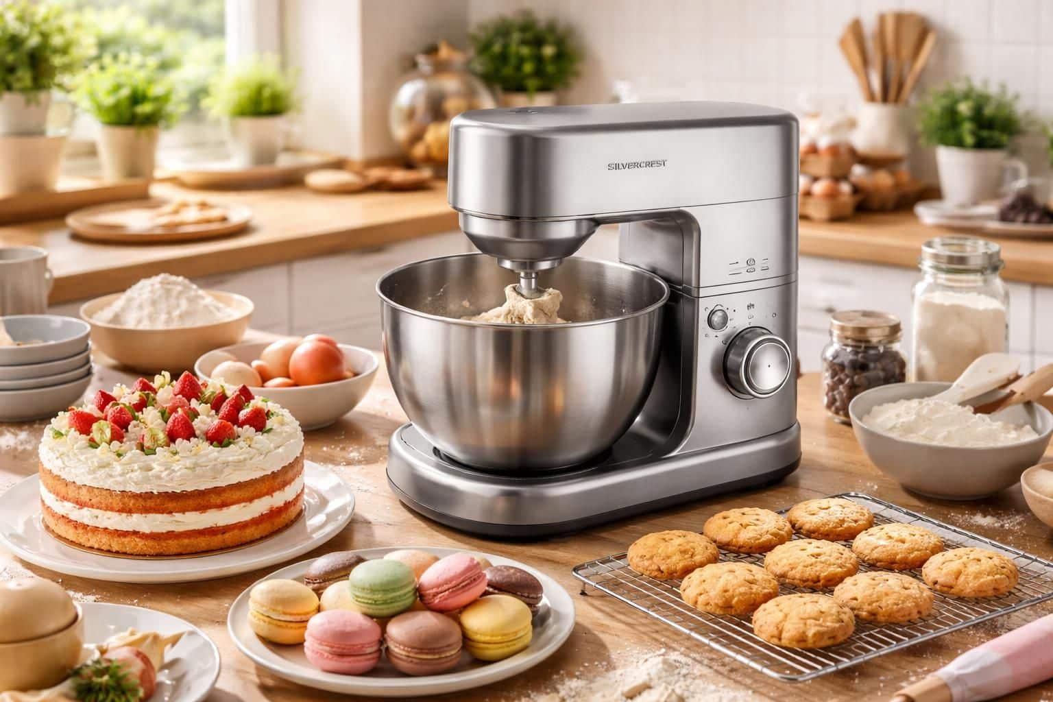 Les recettes incontournables à réaliser avec le robot pâtissier silvercrest 1300w