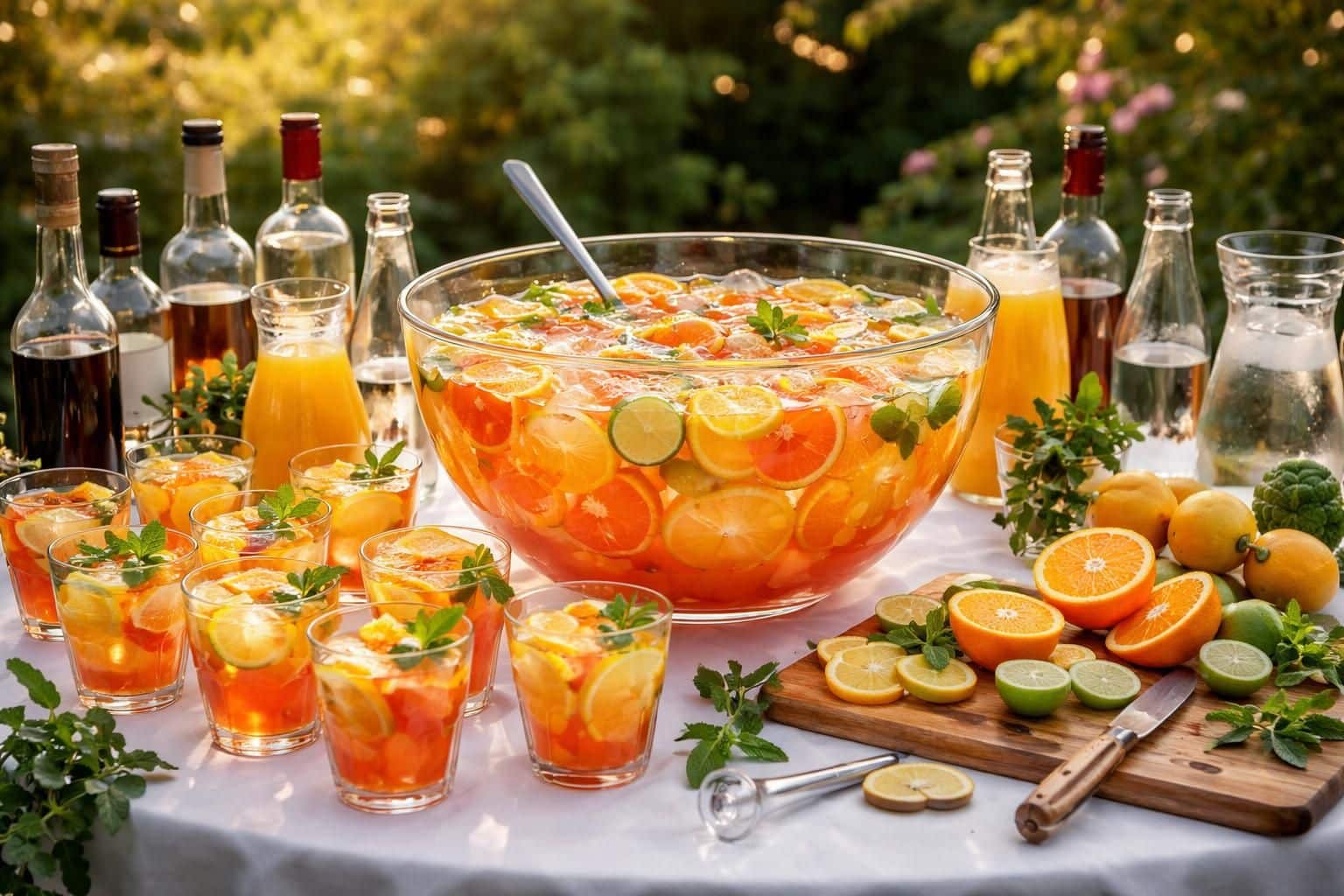 Découvrez la quantité pour un punch pour 50 personnes idéale pour vos fêtes