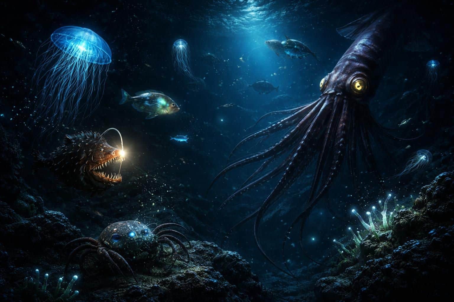 Émerveillez-vous avec ce documentaire sur les abysses et ses créatures étranges