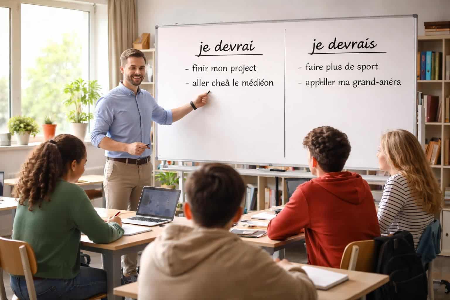 Je devrai ou devrais : des exemples concrets pour illustrer leur usage
